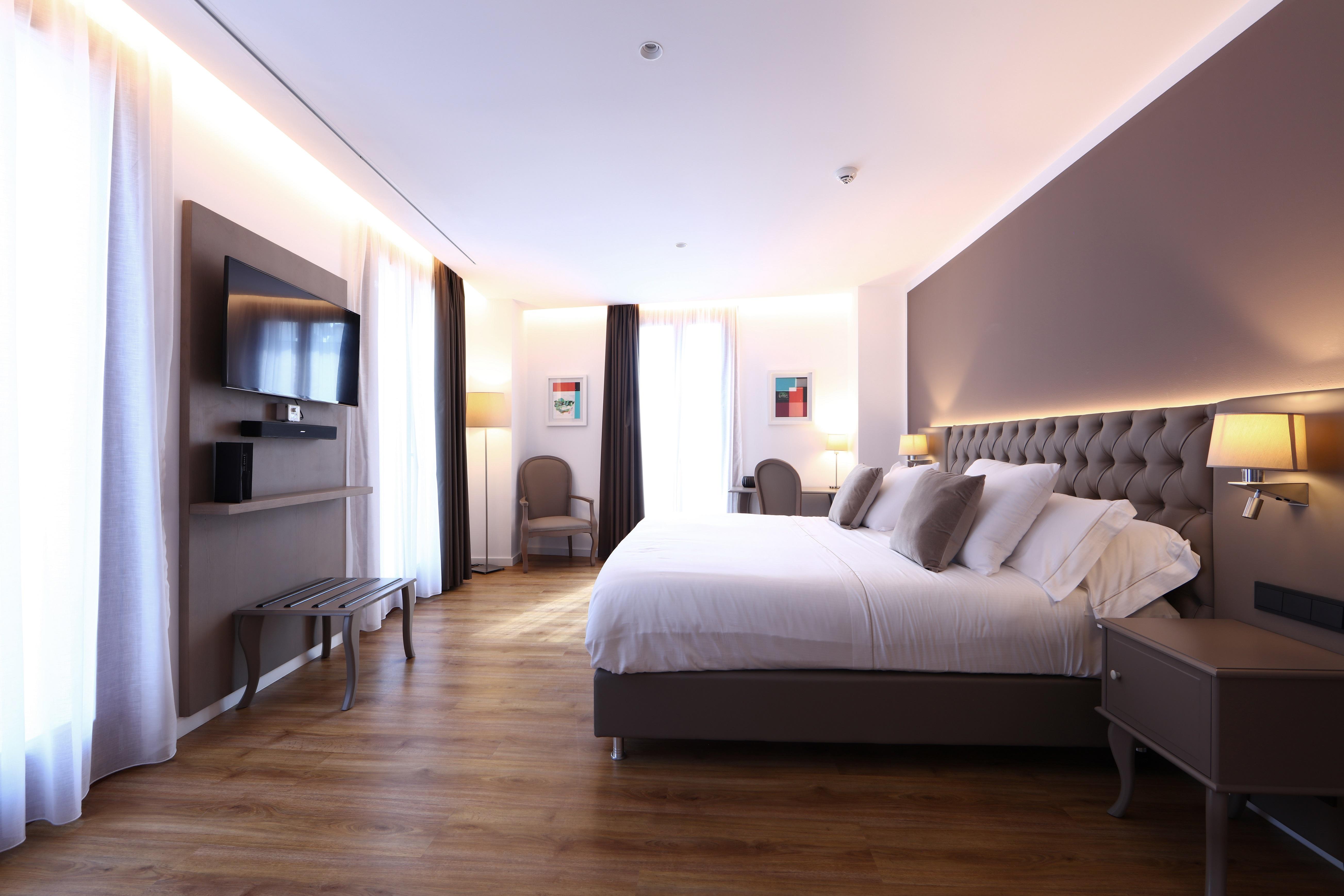 Bo Hotel Palma ภายนอก รูปภาพ A room at the hotel