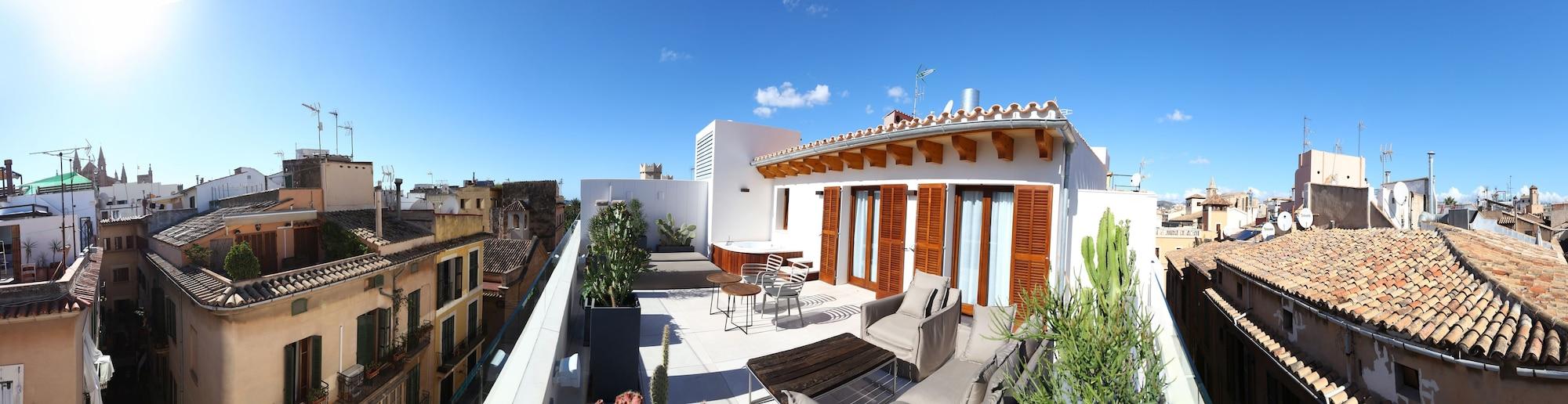 Bo Hotel Palma ภายนอก รูปภาพ Panoramic view of the city of Palma